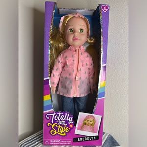 Totally My Style “Brooklyn” Doll 18” Tall Brand New In Box!